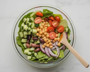 Mediterranean Salad Recipe steps