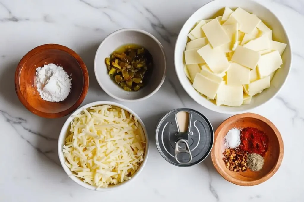 Ingredients Easy Queso Recipe
