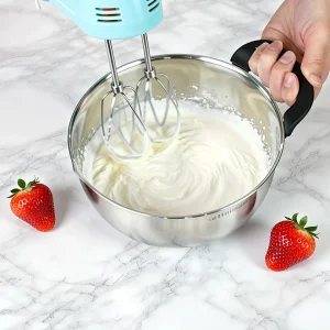 Mixing Whipped Cream