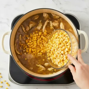 Add Beans and Corn