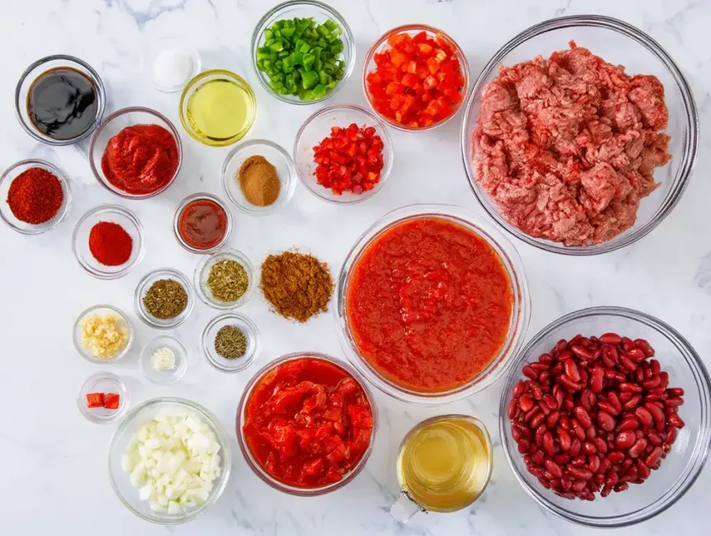 Best Chili Recipe Ingredients