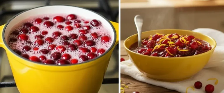 Homemade Cranberry Sauce