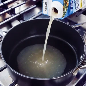 Keep the broth brown