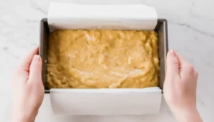 Pour the mixture into the tray