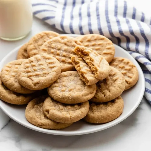 Soft and Thick Peanut Butter Cookie Recipe
